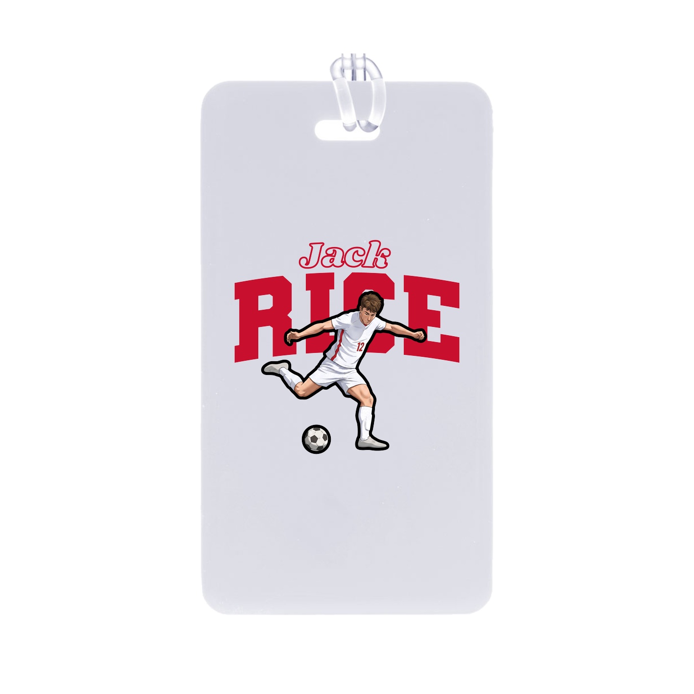 Bag Tag — Name Arch in Classic