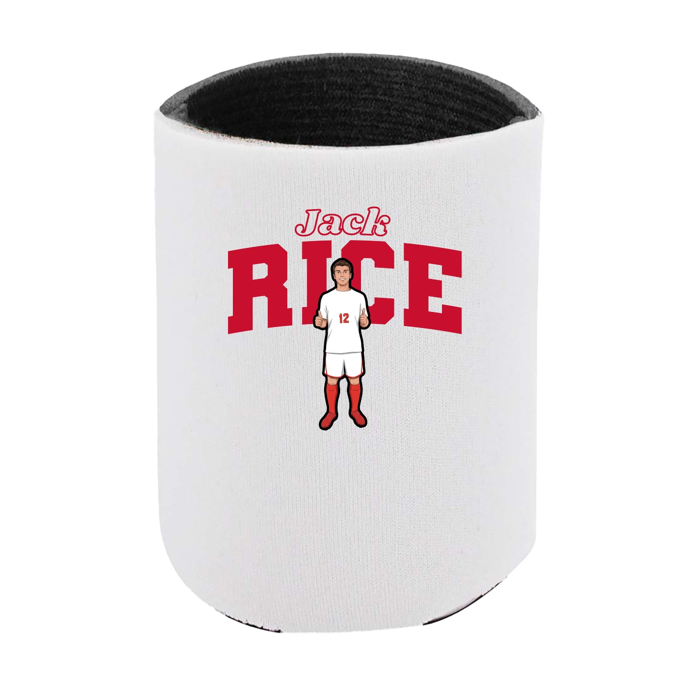 Can Holder — Name Arch in White