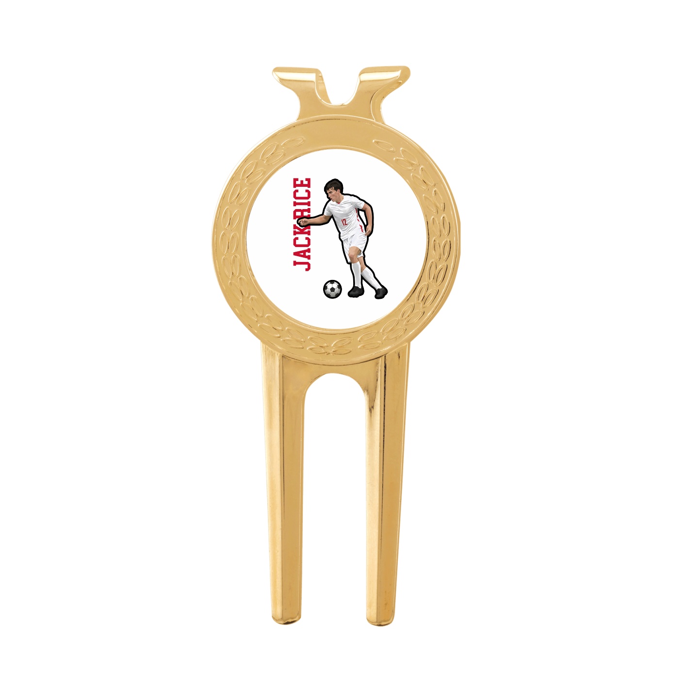 Divot Tool with Ball Marker — Name Vertical in Classic