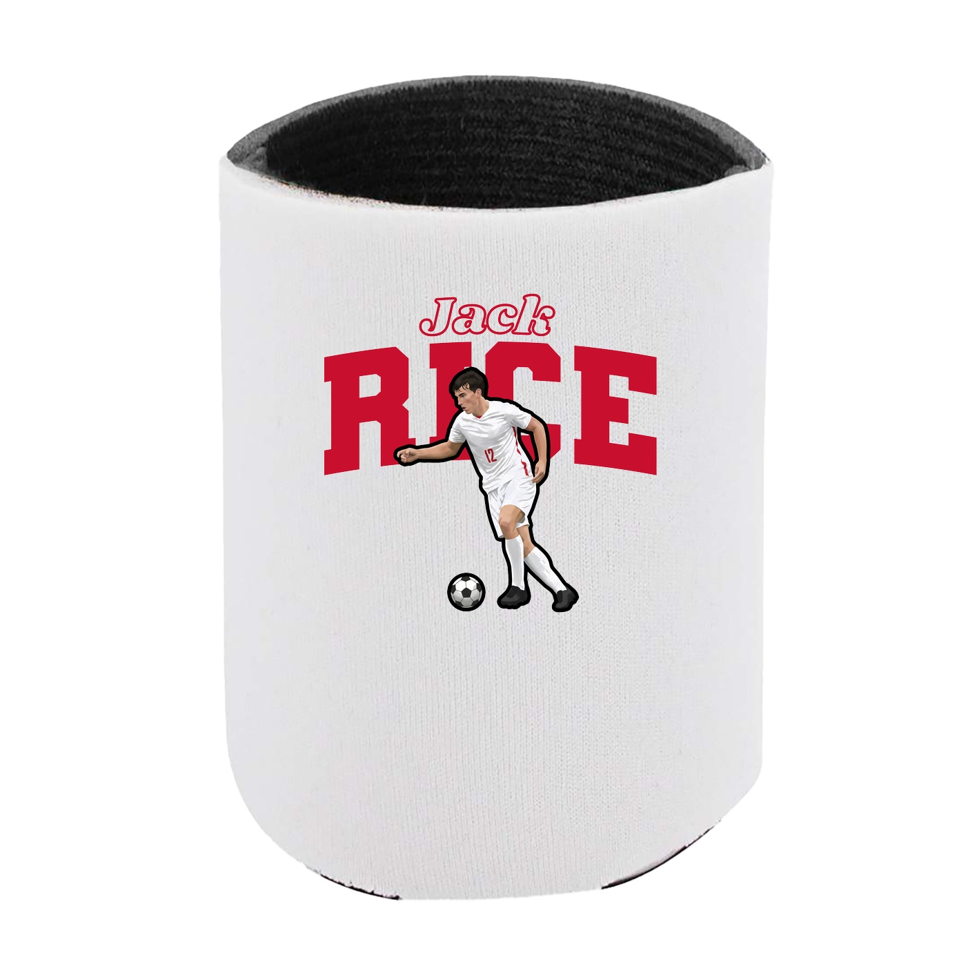 Can Holder — Name Arch in White