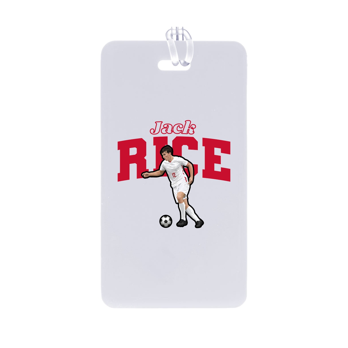 Bag Tag — Name Arch in Classic