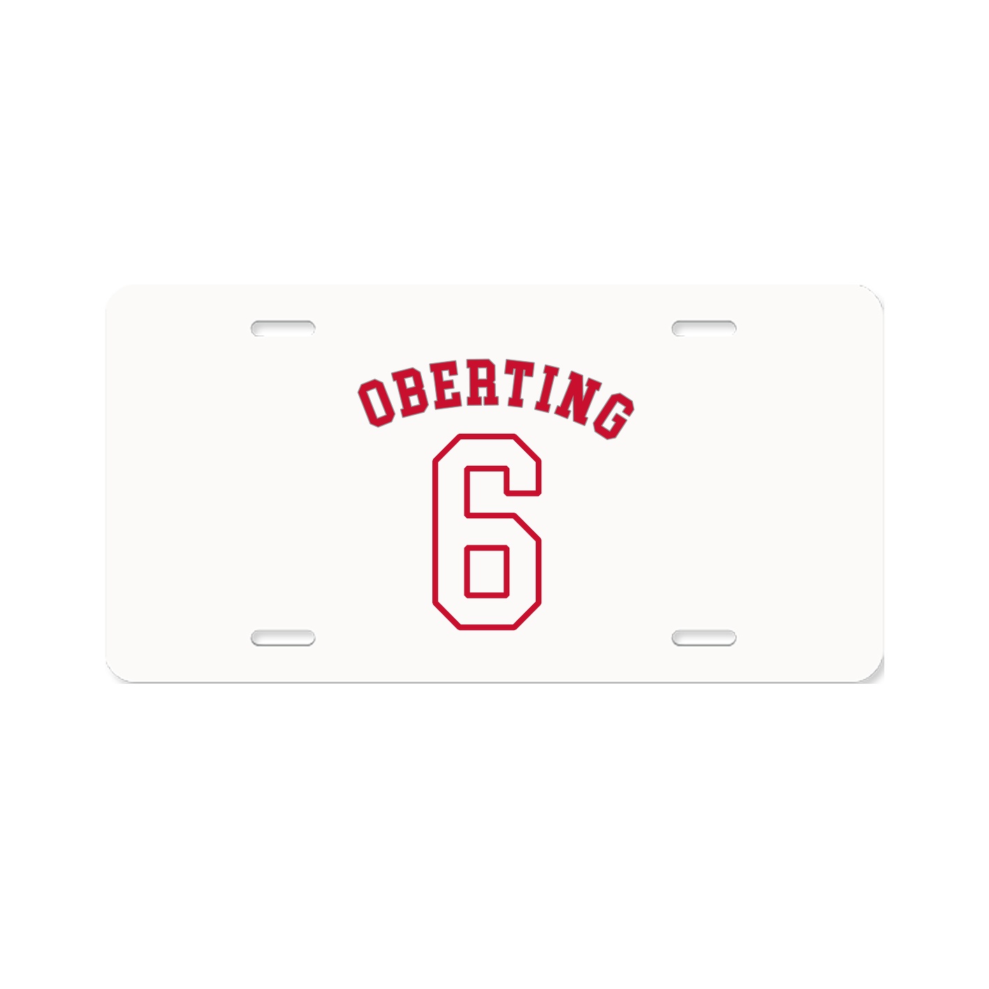 License Plate — Shirsey Arch in Classic