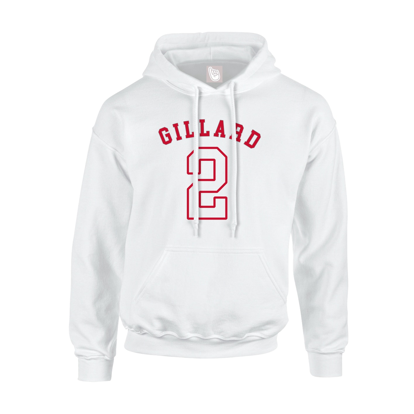 Youth Hoodie — Shirsey Arch in White