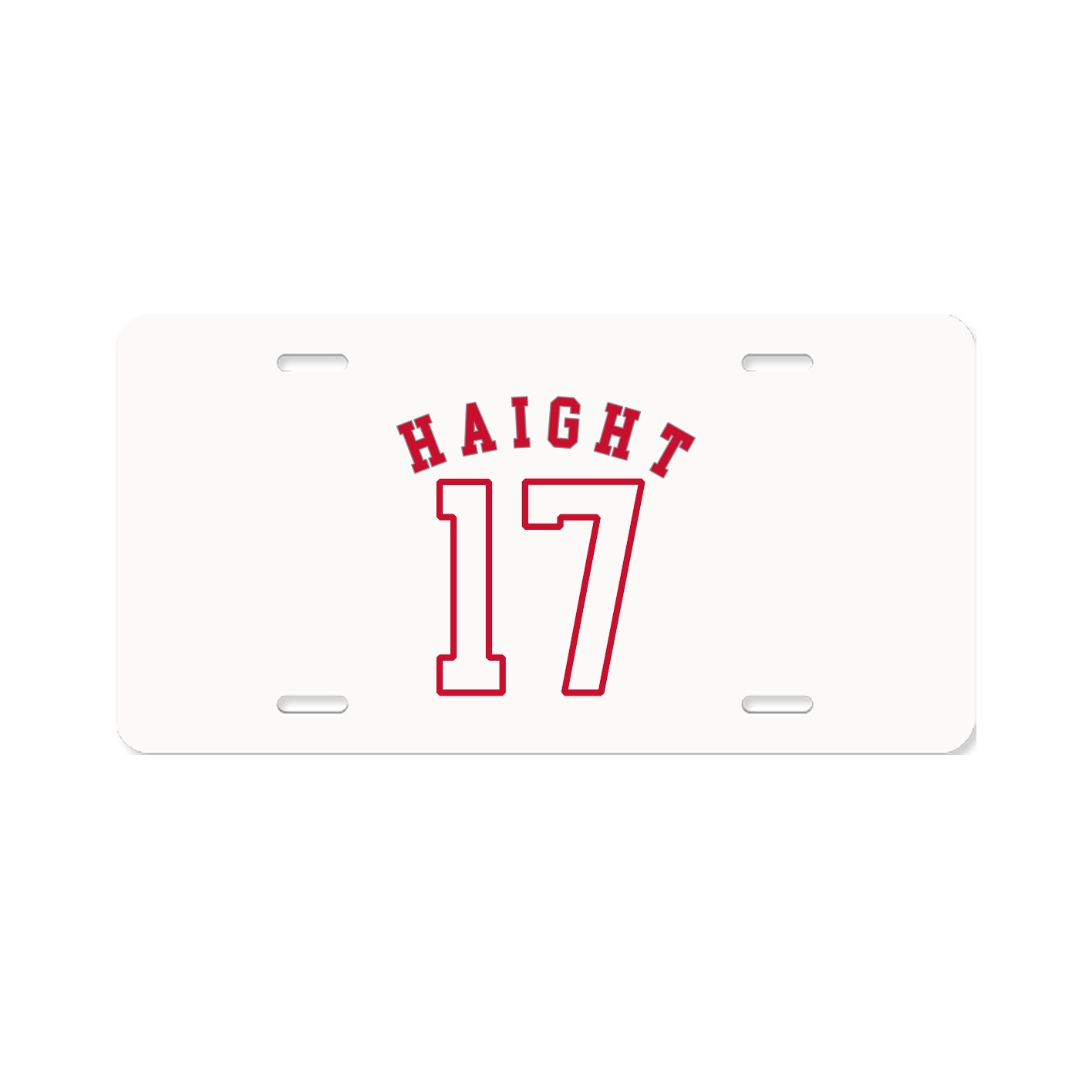 License Plate — Shirsey Arch in Classic