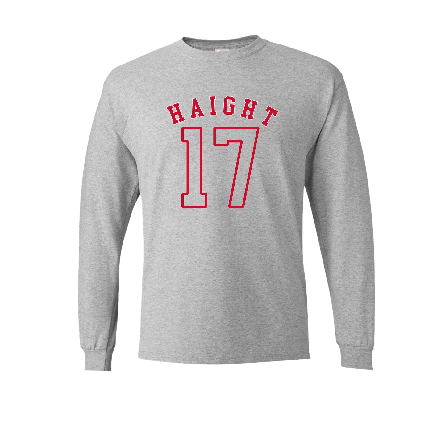 Long Sleeve Tee — Shirsey Arch in Grey