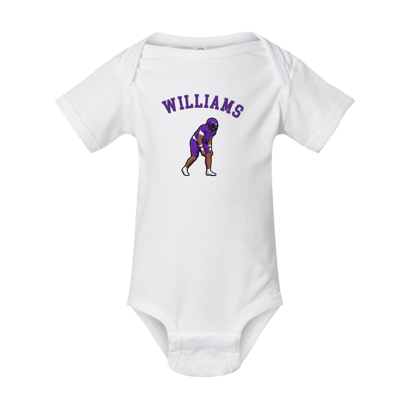 Baby Onesie — Shirsey Arch in White