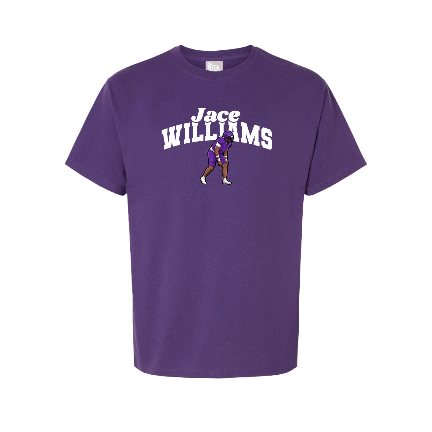 Tee — Signature Arch in Purple