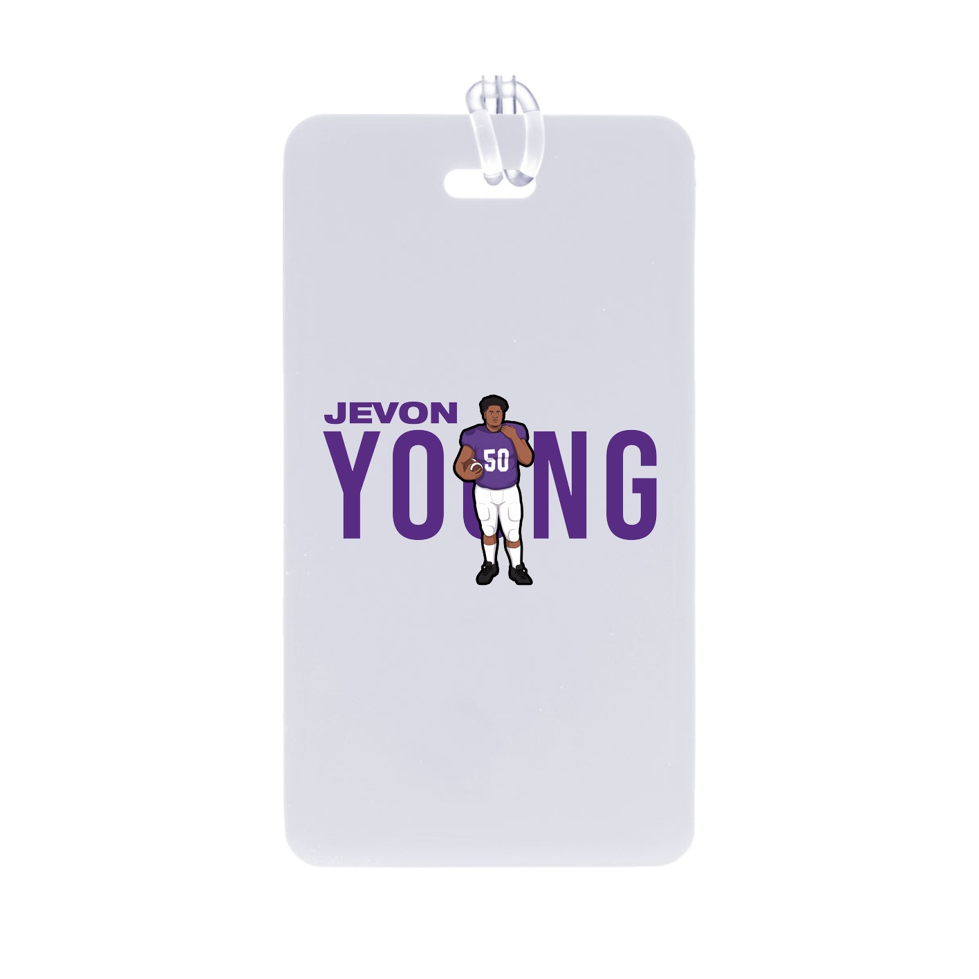 Bag Tag — Player Name in Classic