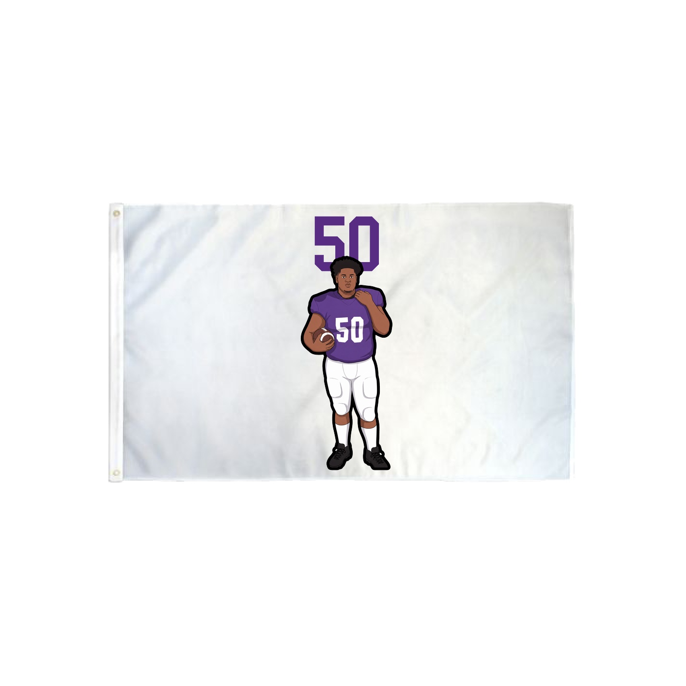 3x5 Flag — Number Top in Classic