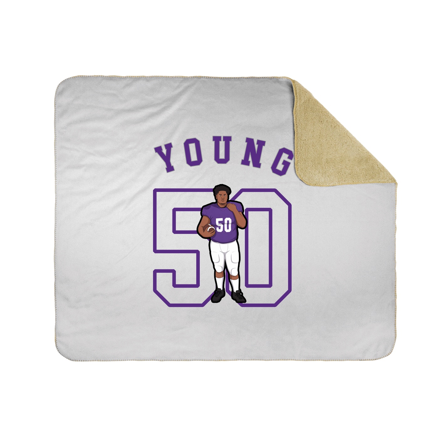 Throw Blanket — Shirsey Arch in White