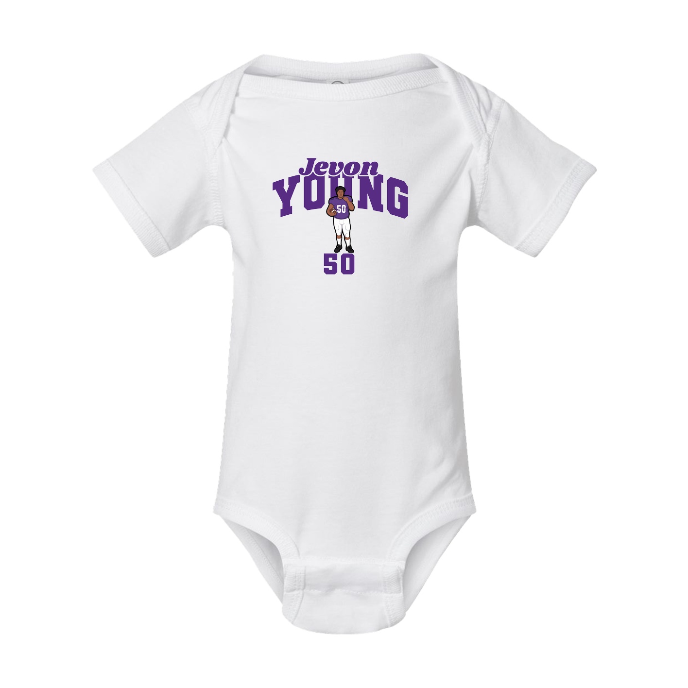 Baby Onesie — Signature Arch in White