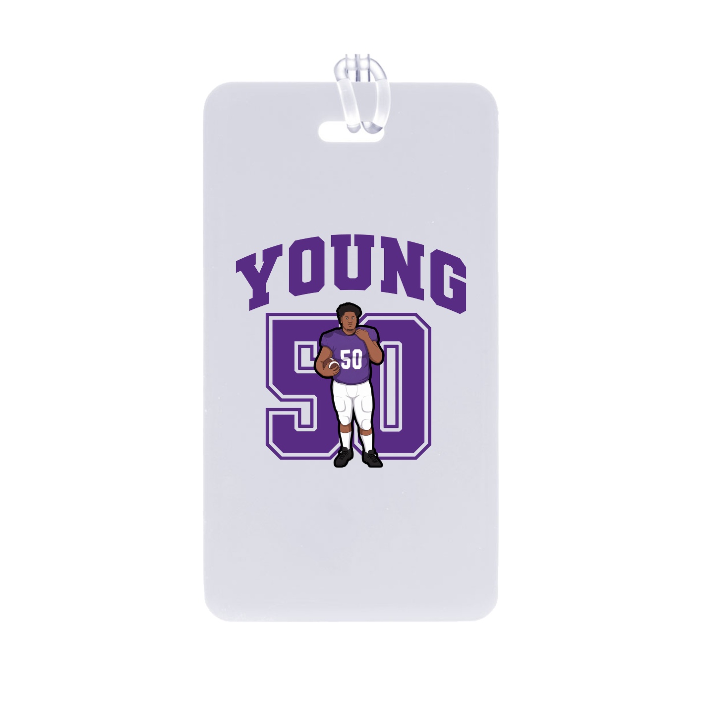 Bag Tag — Number in Classic