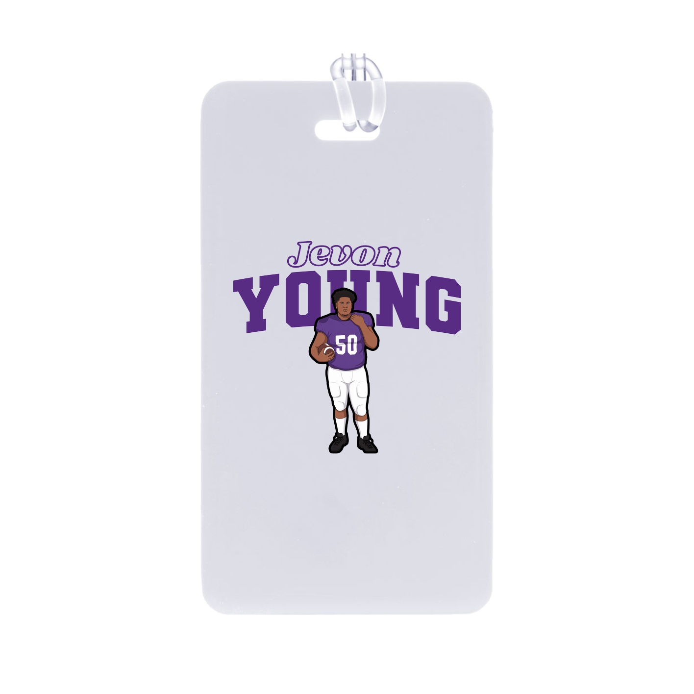 Bag Tag — Name Arch in Classic