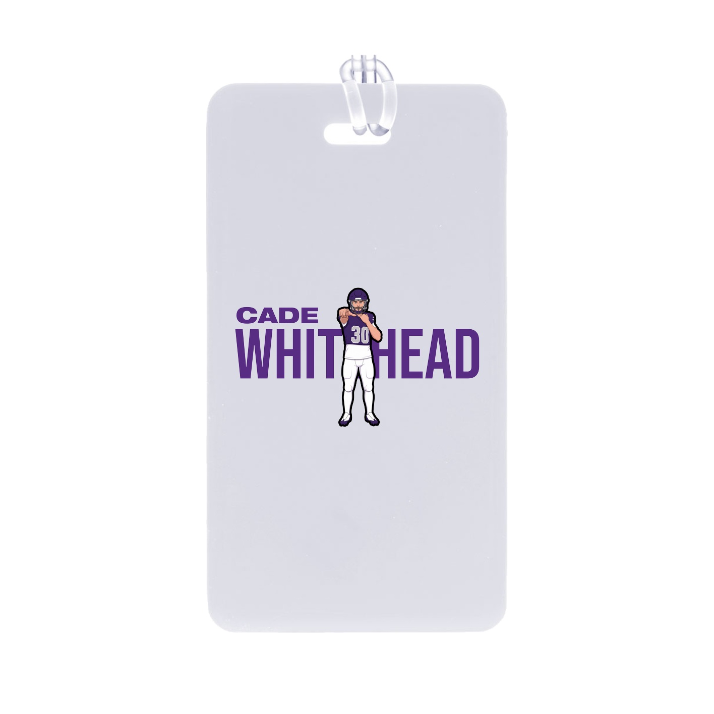 Bag Tag — Player Name in Classic