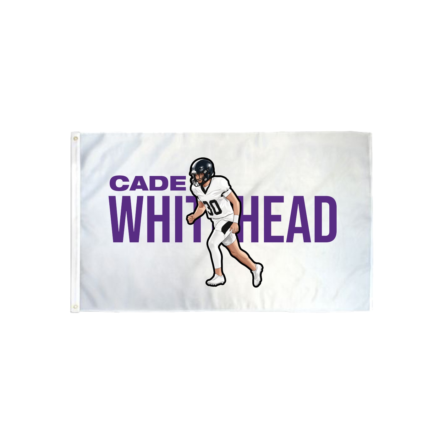 3x5 Flag — Player Name in Classic