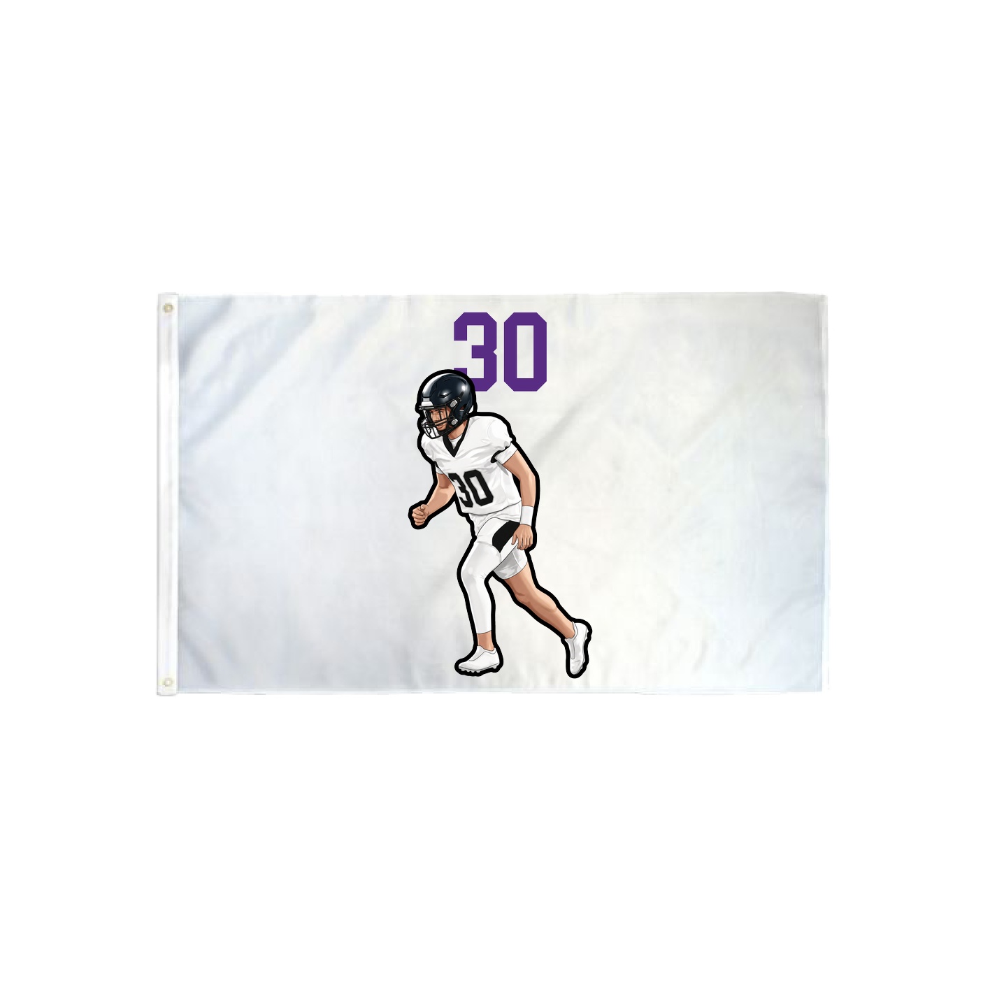 3x5 Flag — Number Top in Classic