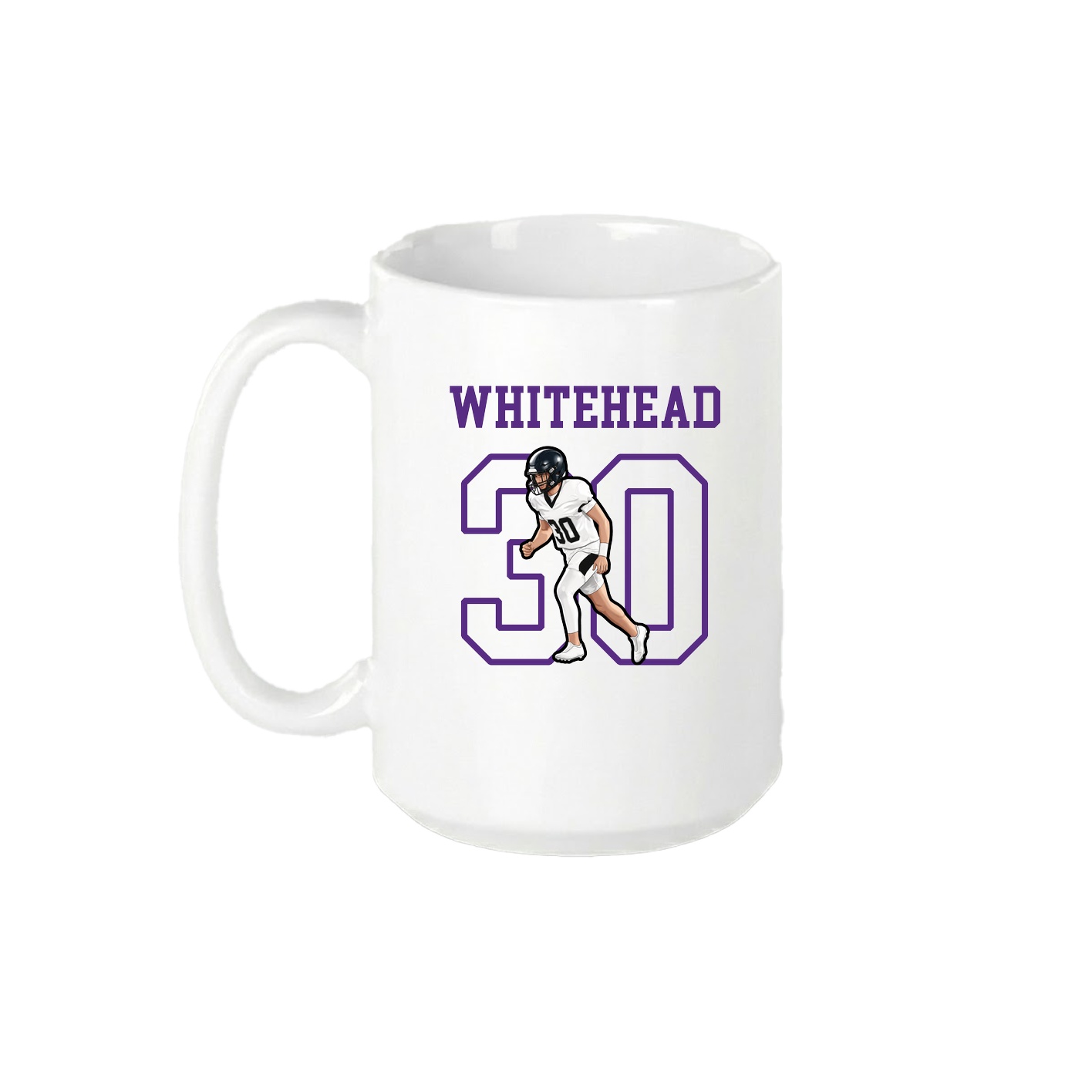 15oz Coffee Mug — Shirsey in White
