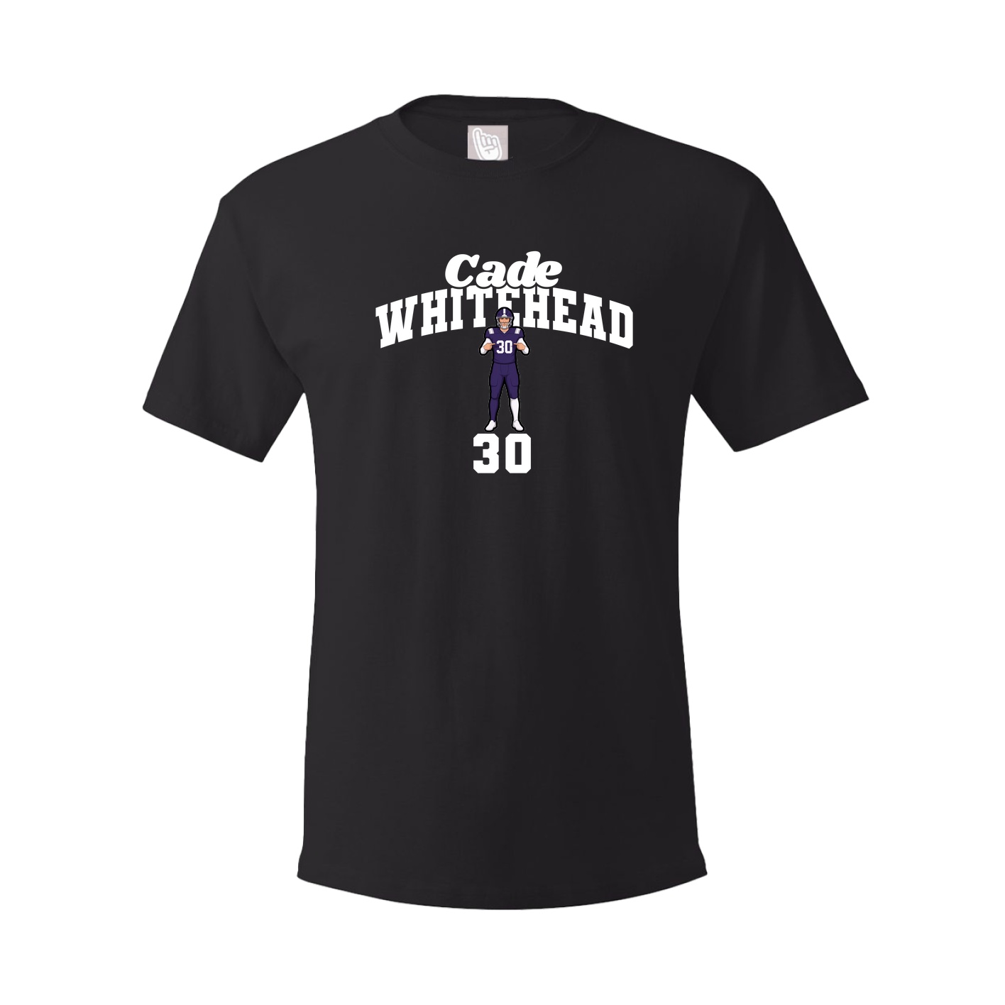 Youth Tee — Signature Arch in Black