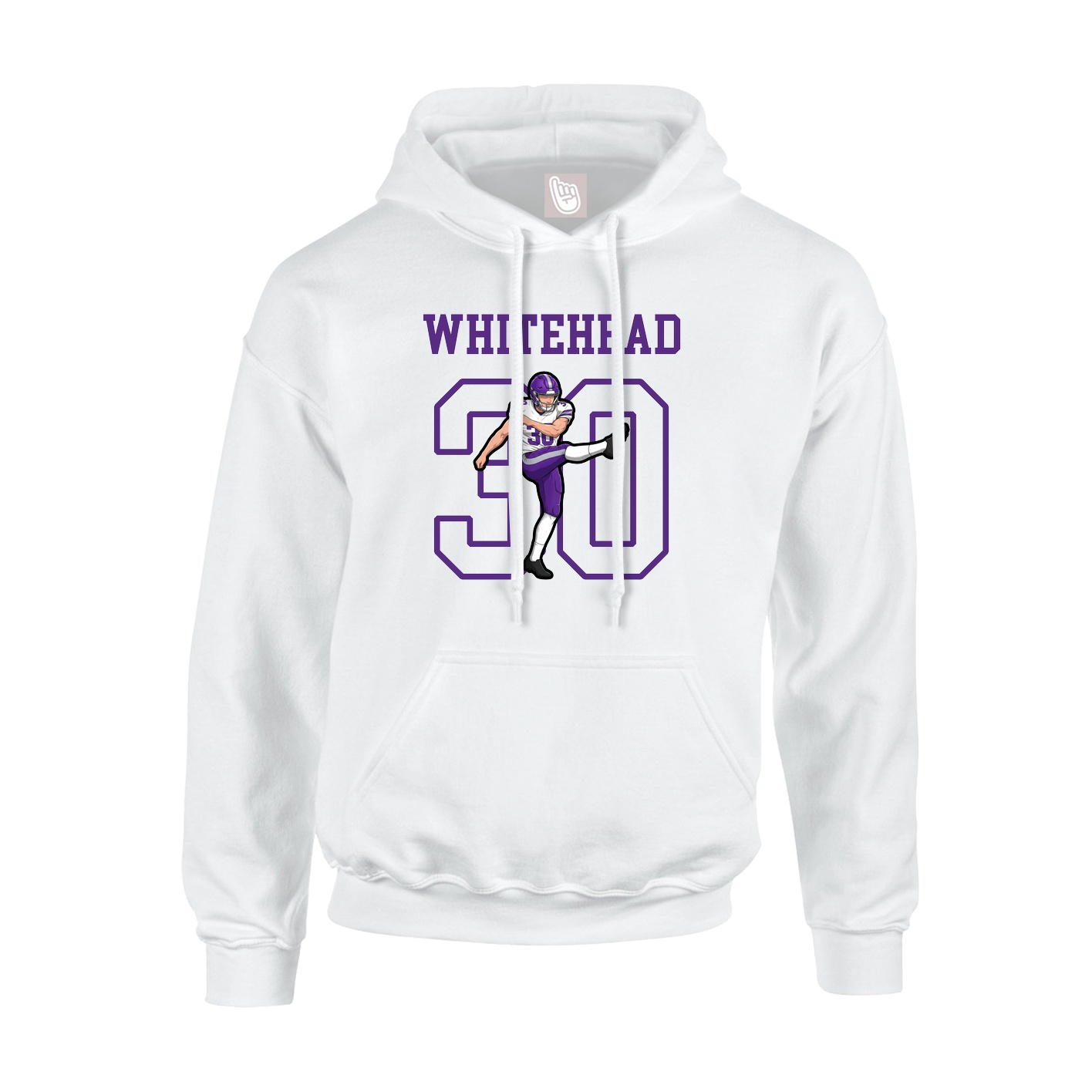 Youth Hoodie — Shirsey in White