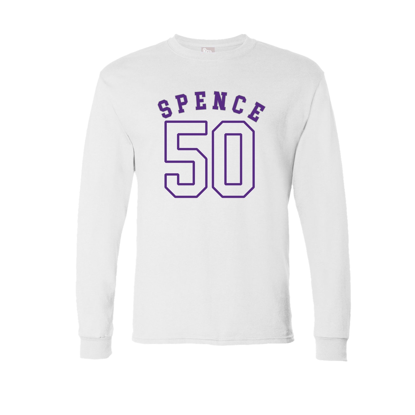 Long Sleeve Tee — Shirsey Arch in White