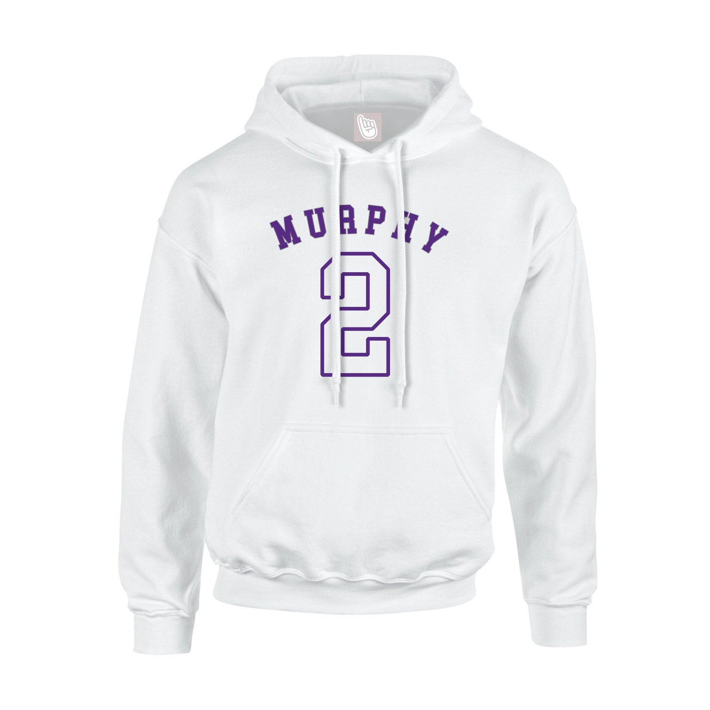 Hoodie — Shirsey Arch in White