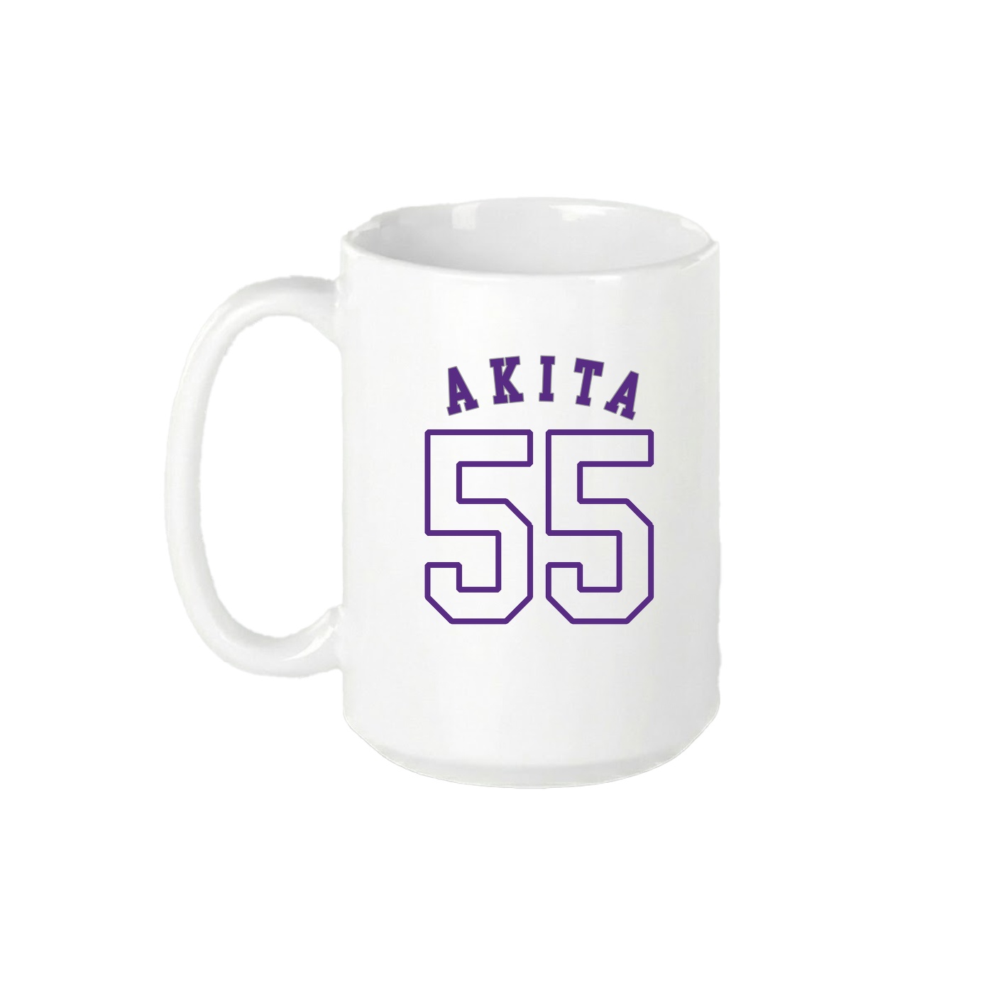 15oz Coffee Mug — Shirsey Arch in White