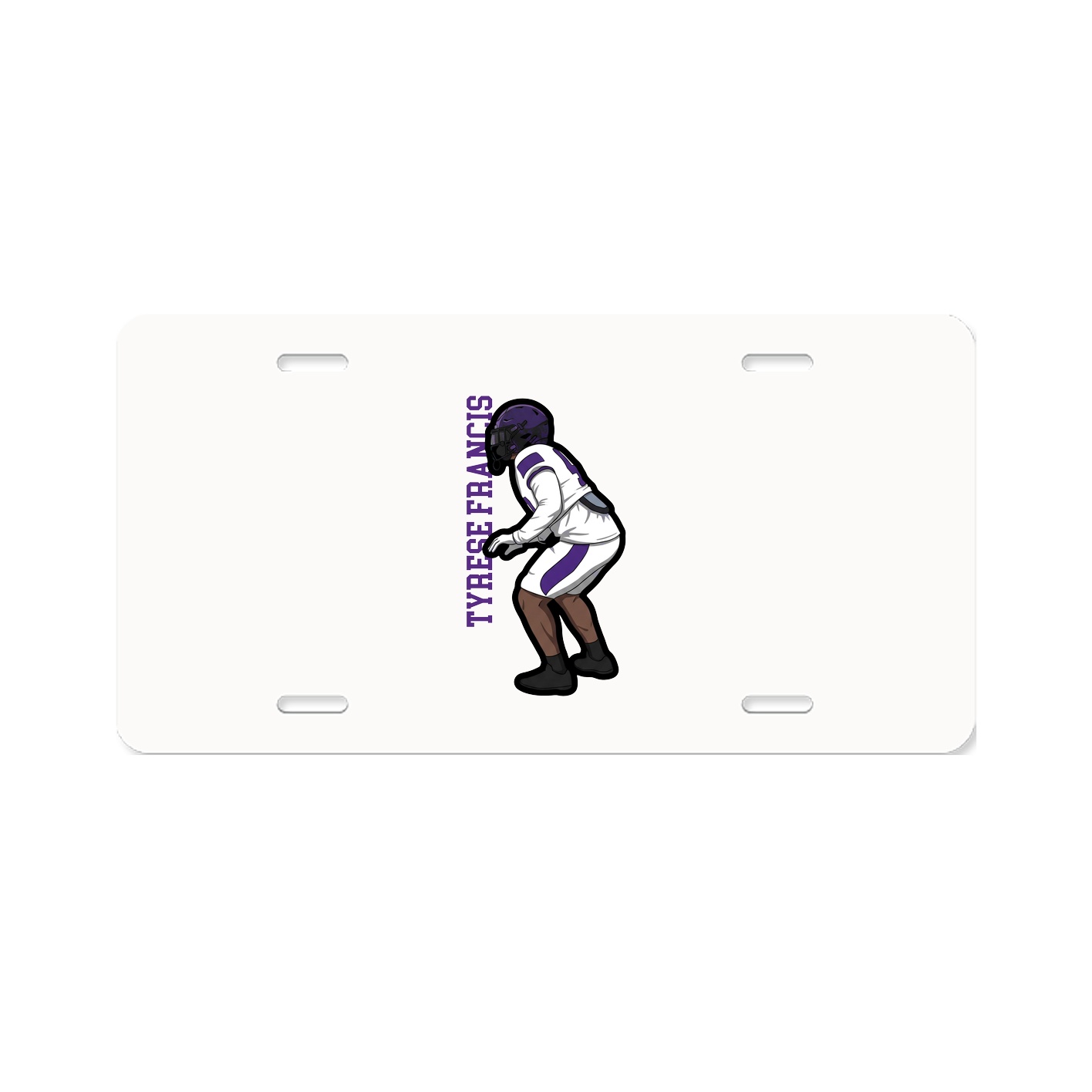 Aluminum License Plate