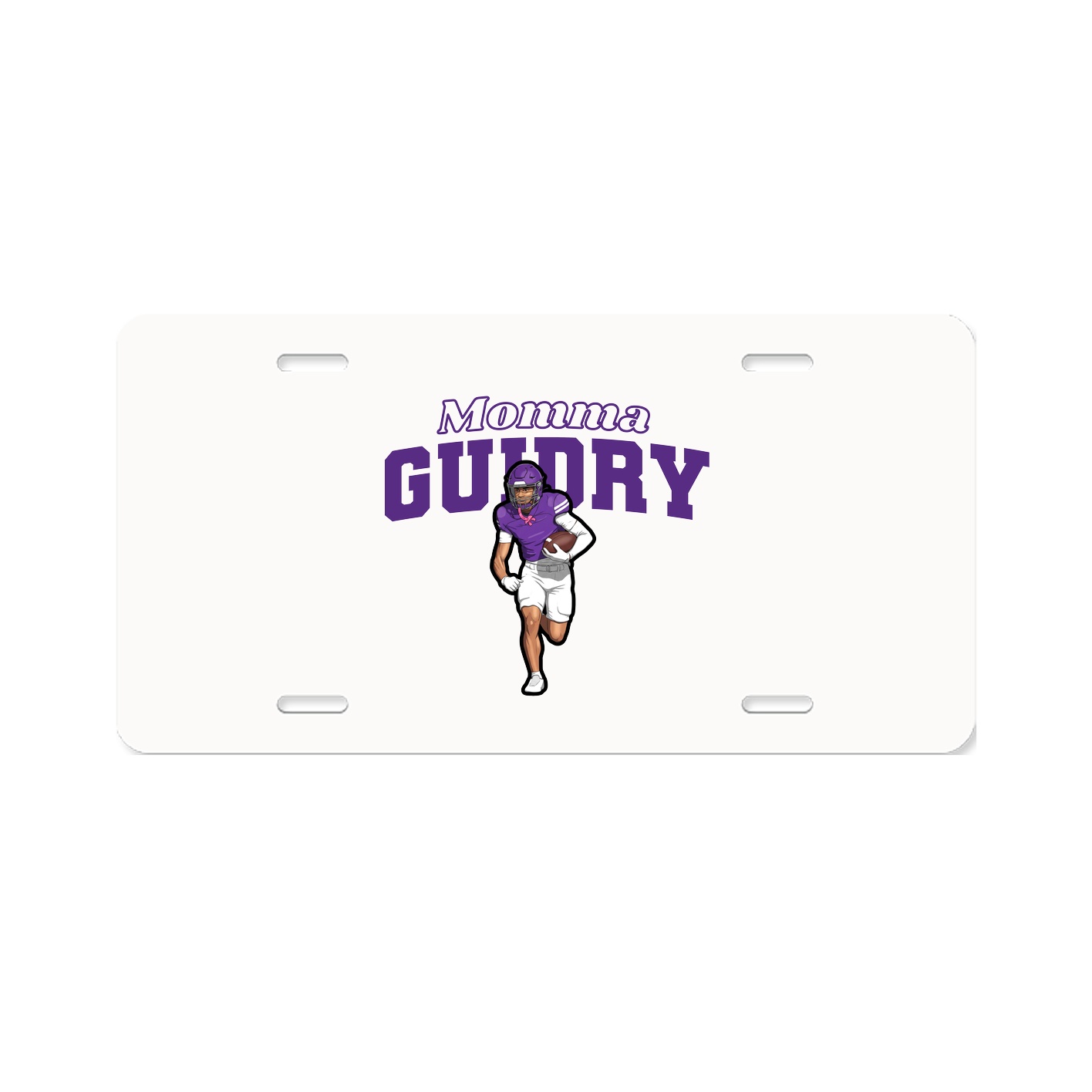 License Plate — Mothers Day Block in Classic