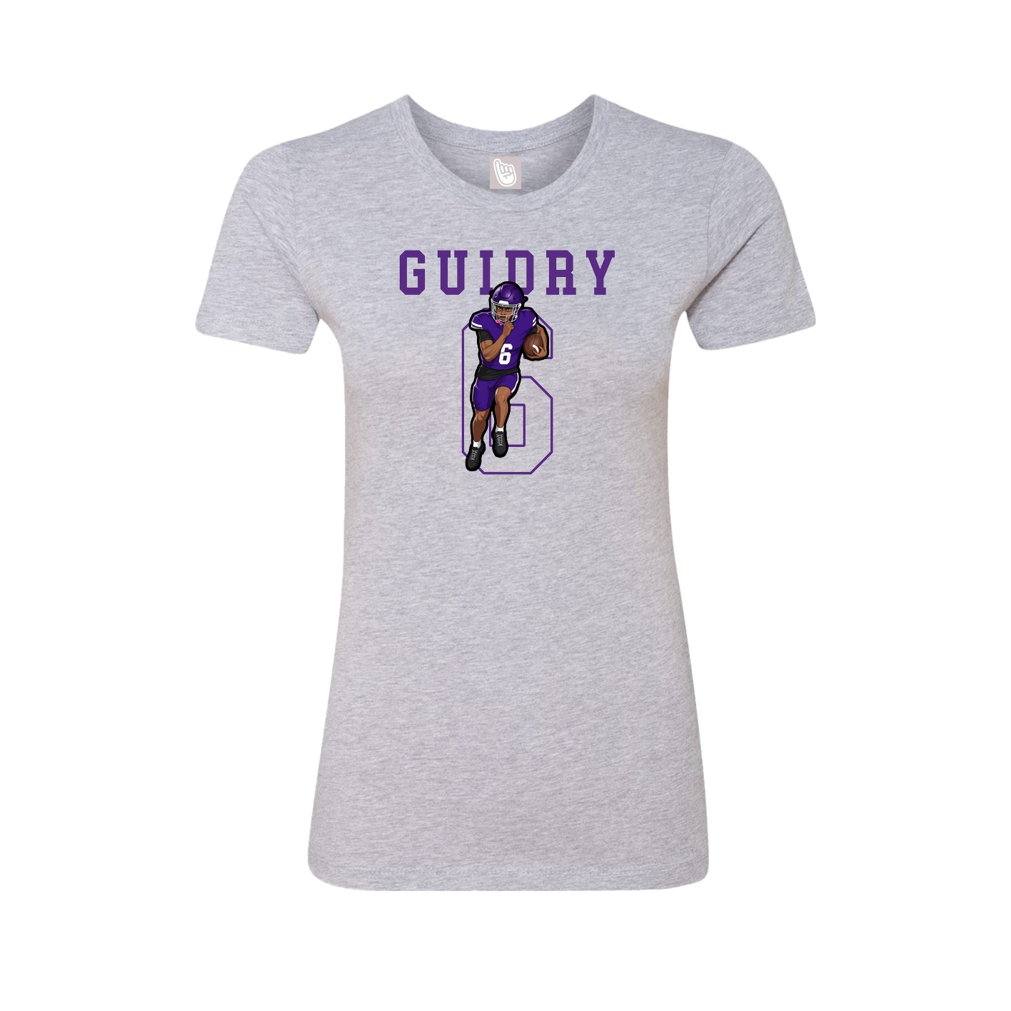 Fitted Women's Tee — Shirsey in Grey