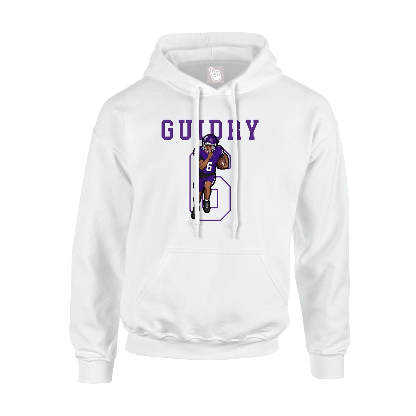 Hoodie — Shirsey in White