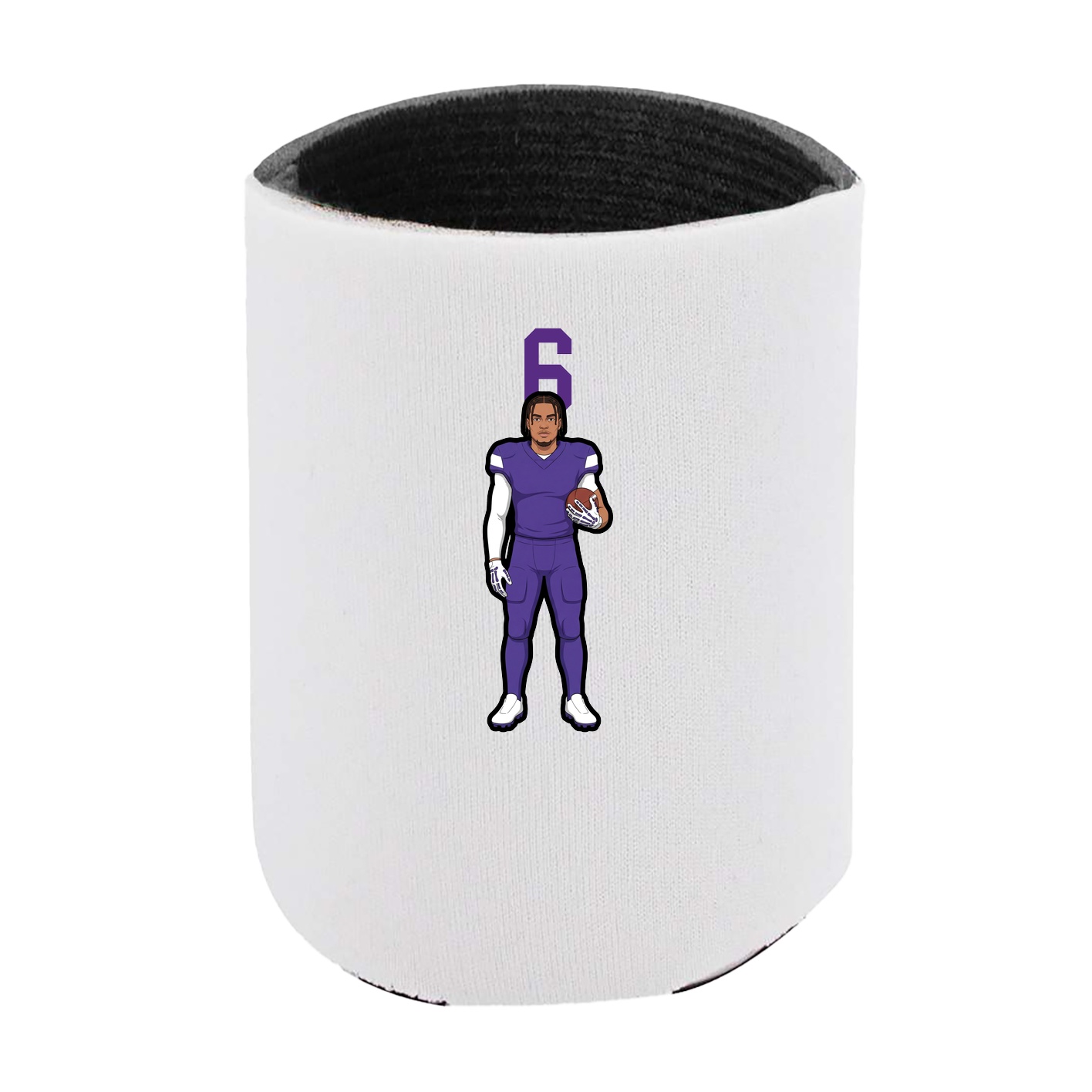 Can Holder — Number Top in White