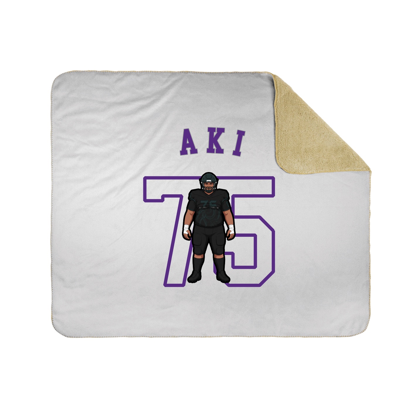 Throw Blanket — Shirsey Arch in White