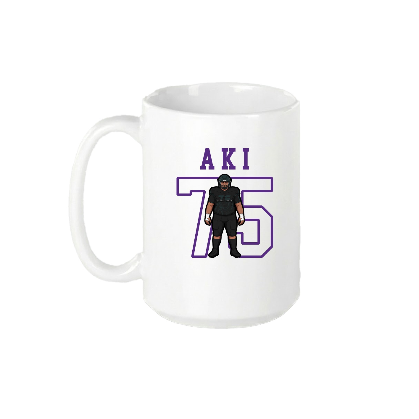 15oz Coffee Mug — Shirsey in White