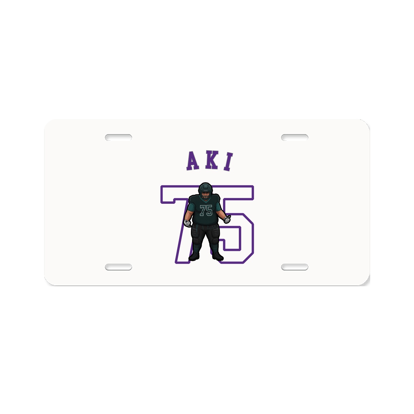 License Plate — Shirsey Arch in Classic