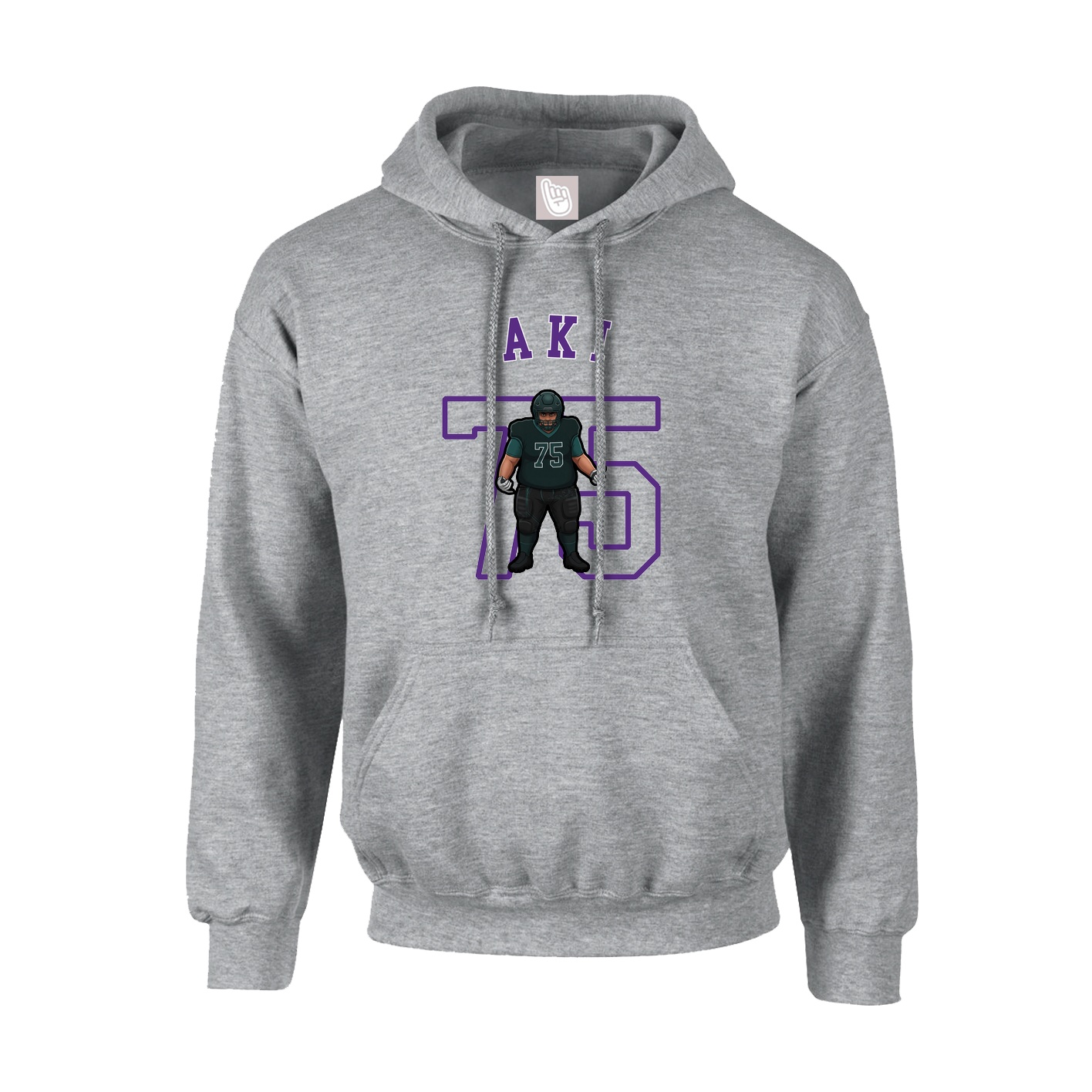 Hoodie — Shirsey Arch in Grey
