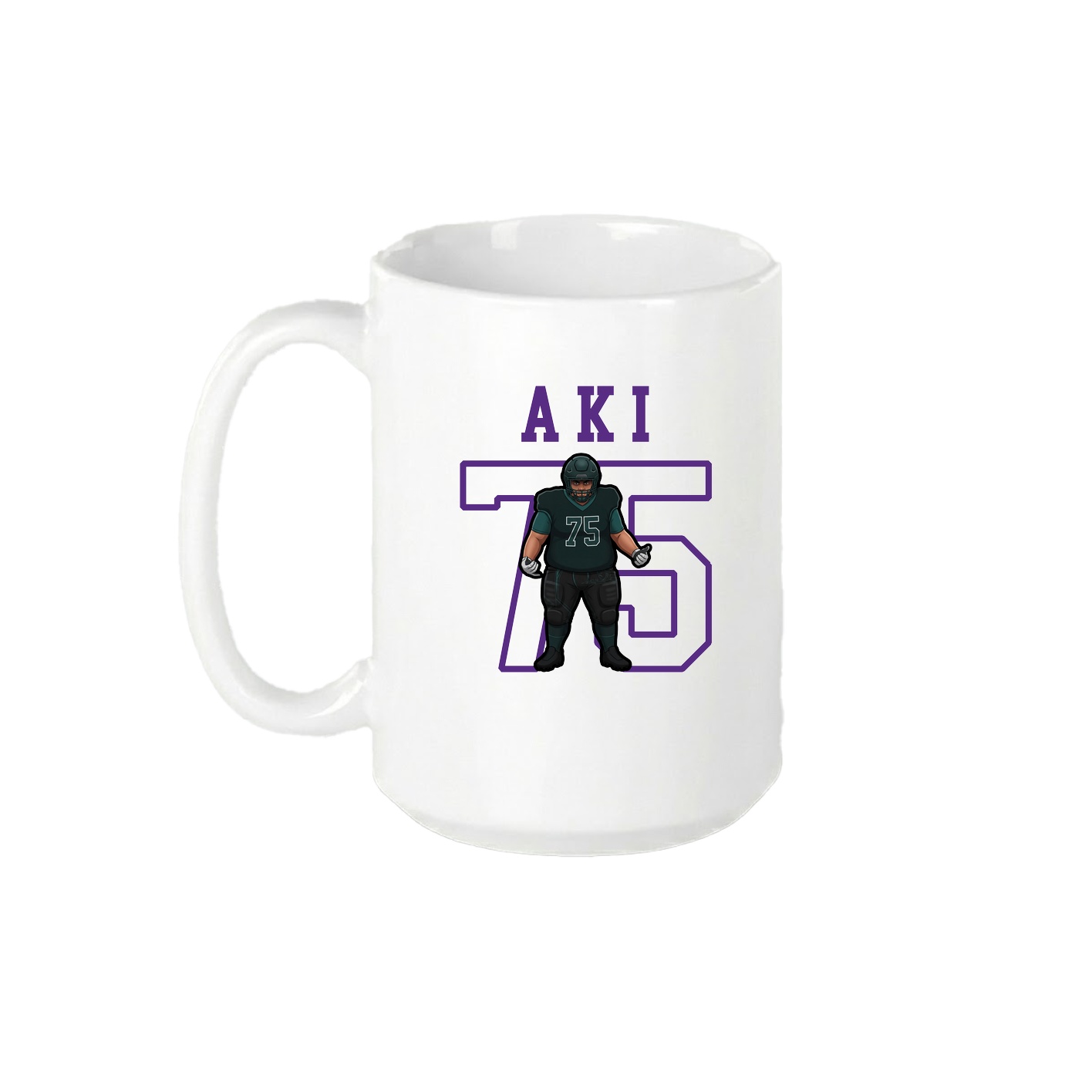 15oz Coffee Mug — Shirsey in White