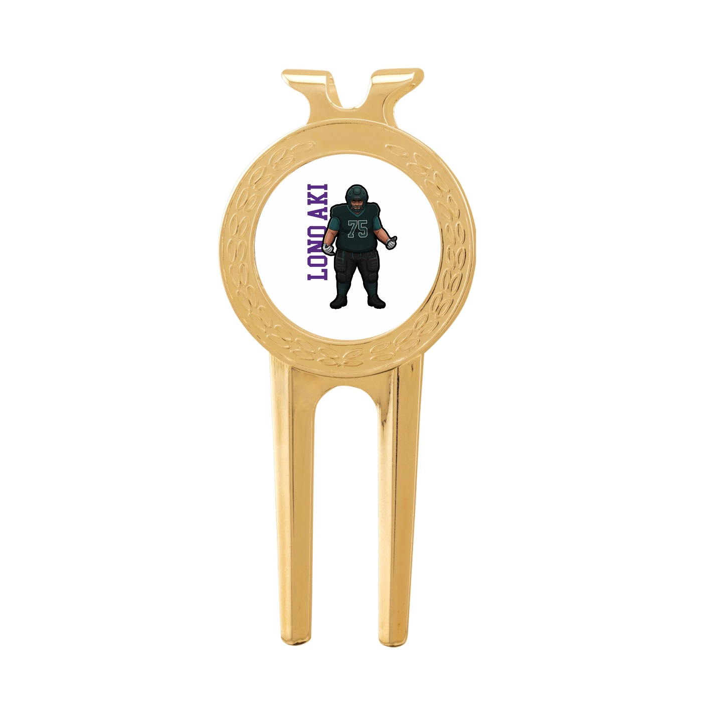 Divot Tool with Ball Marker — Name Vertical in Classic