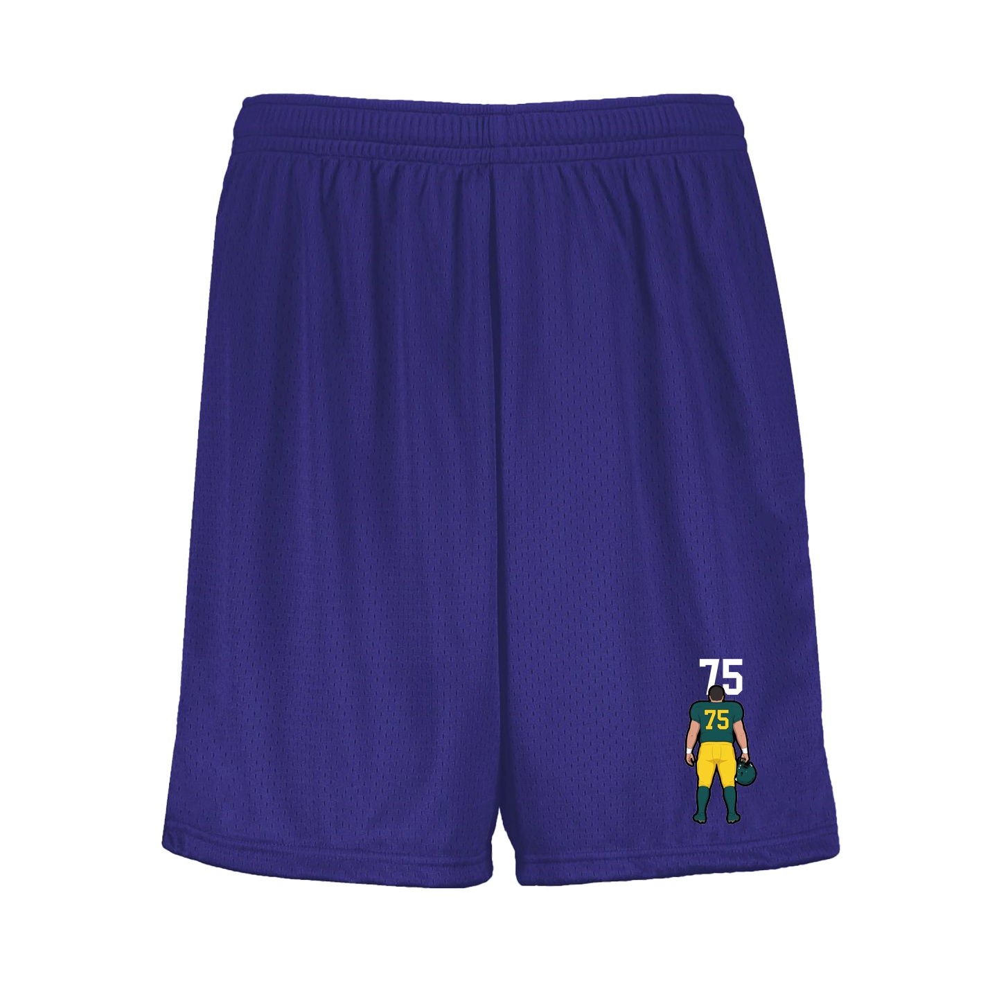 Shorts — Number Top in Purple