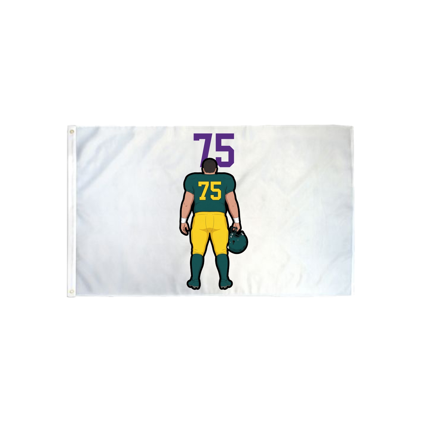 3x5 Flag — Number Top in Classic