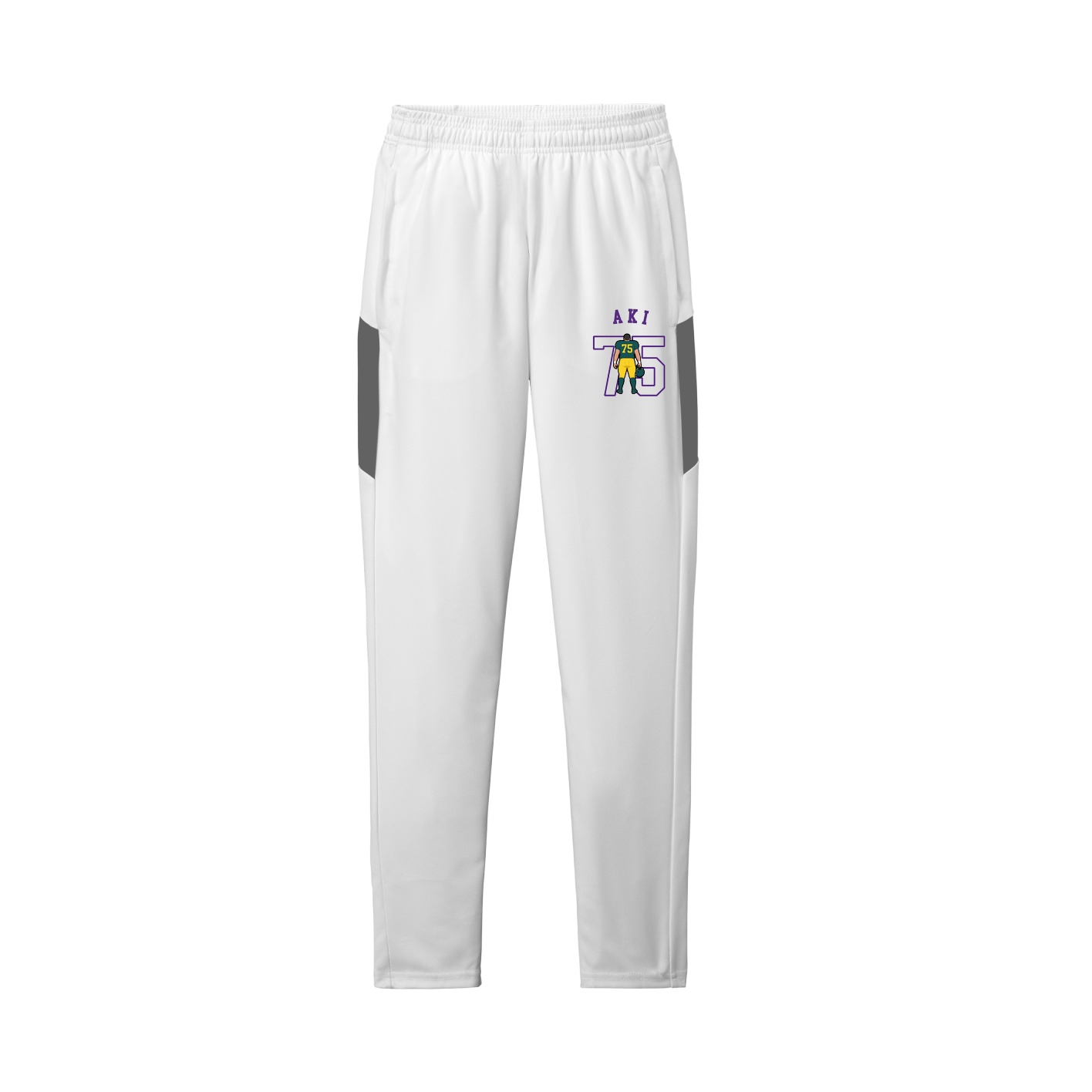 Team Travel Pant — Shirsey Arch in White/Grey