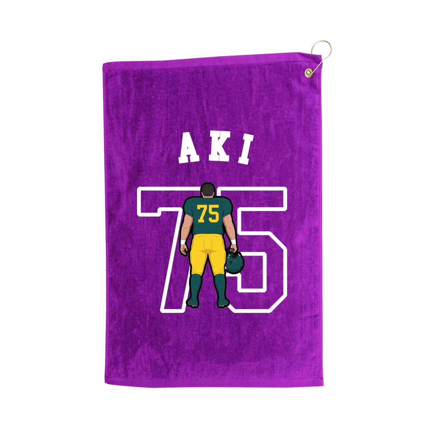 Golf Towel — Shirsey Arch in Purple