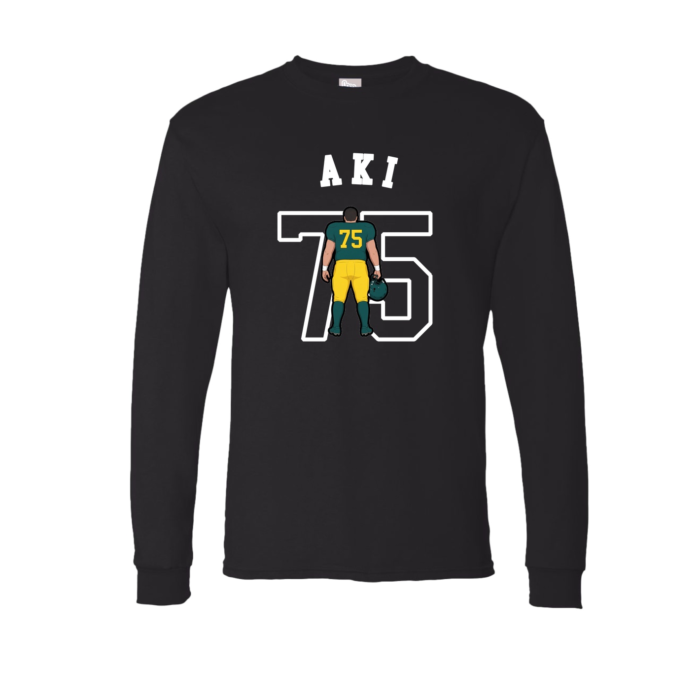 Long Sleeve Tee — Shirsey Arch in Black