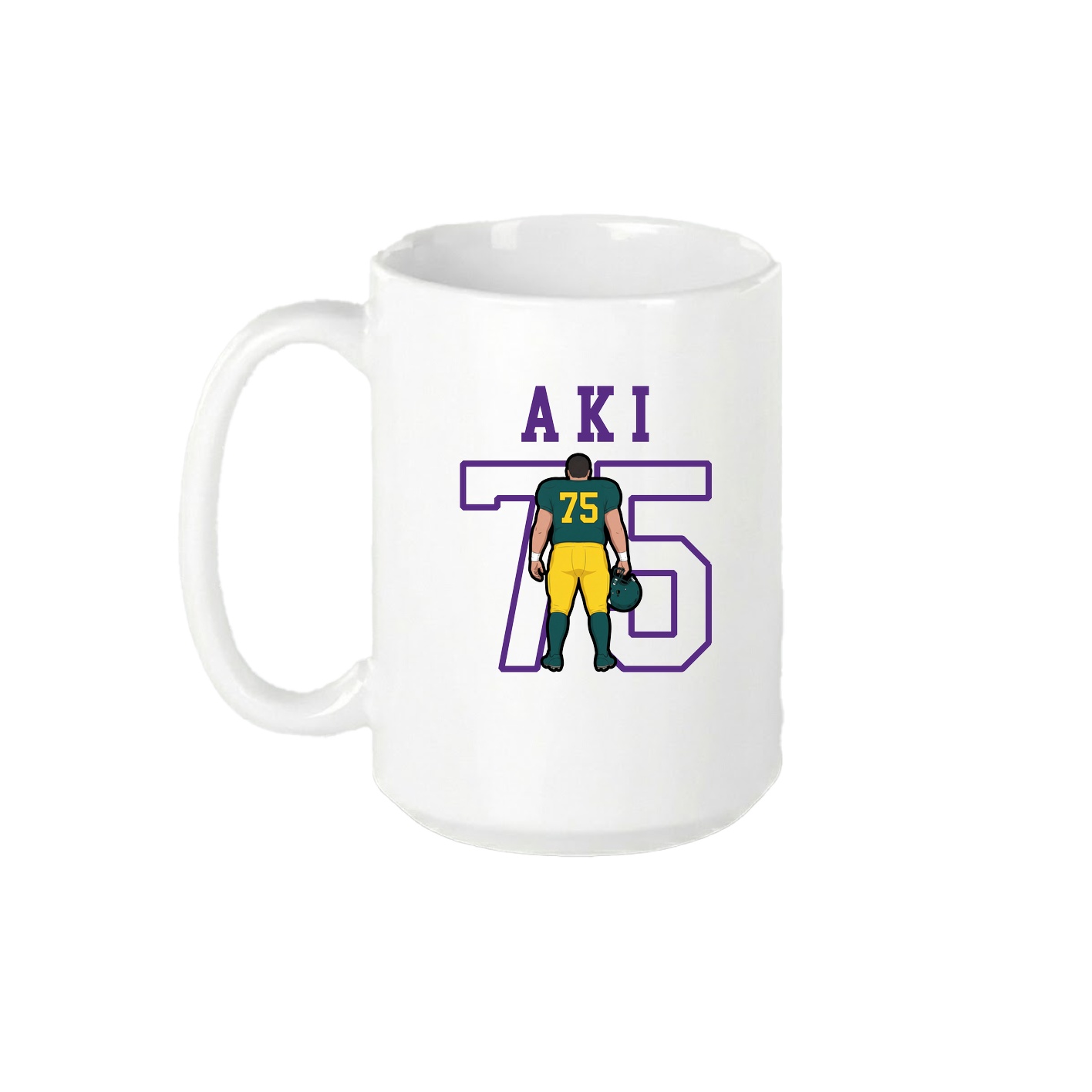 15oz Coffee Mug — Shirsey in White