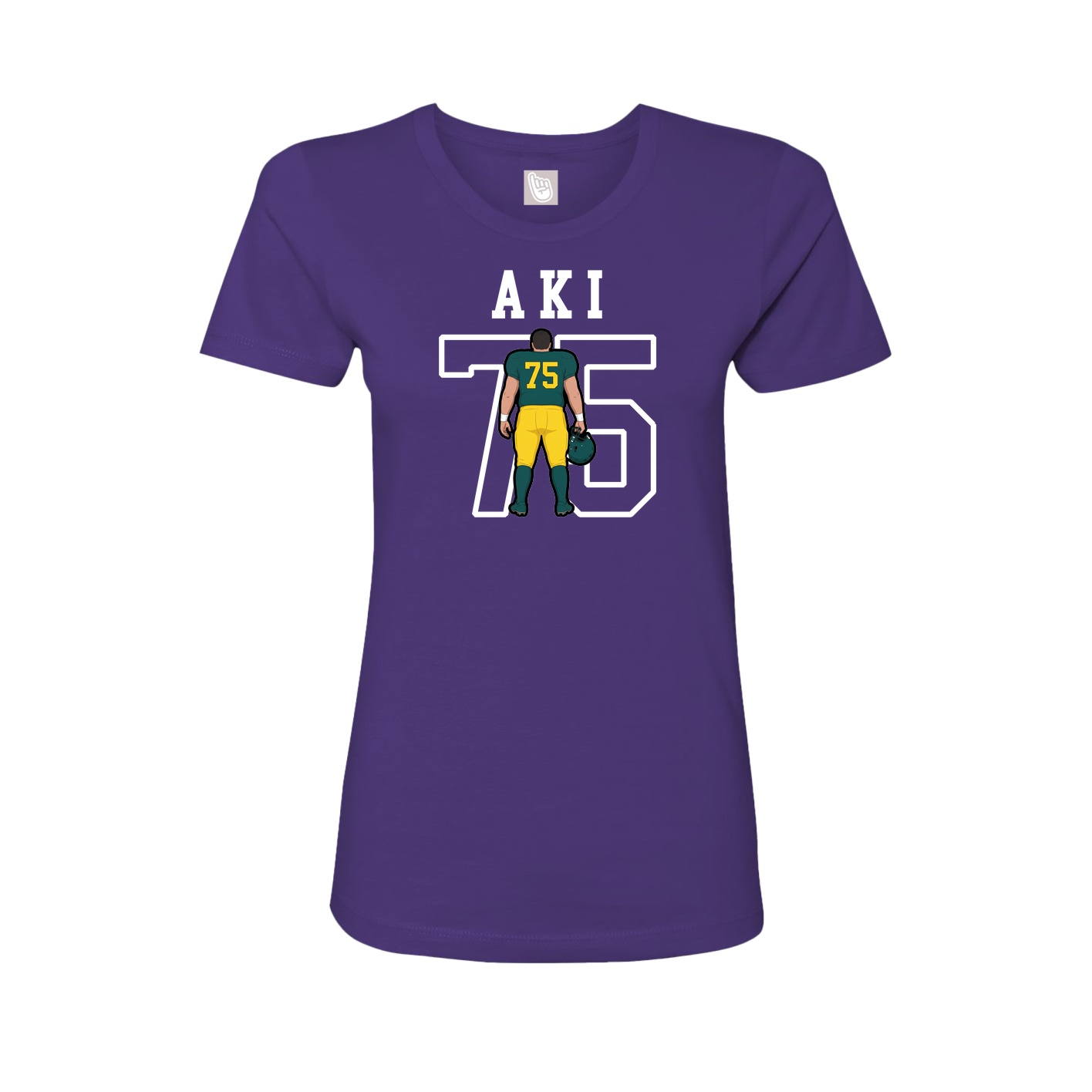 Fitted Women's Tee — Shirsey in Purple