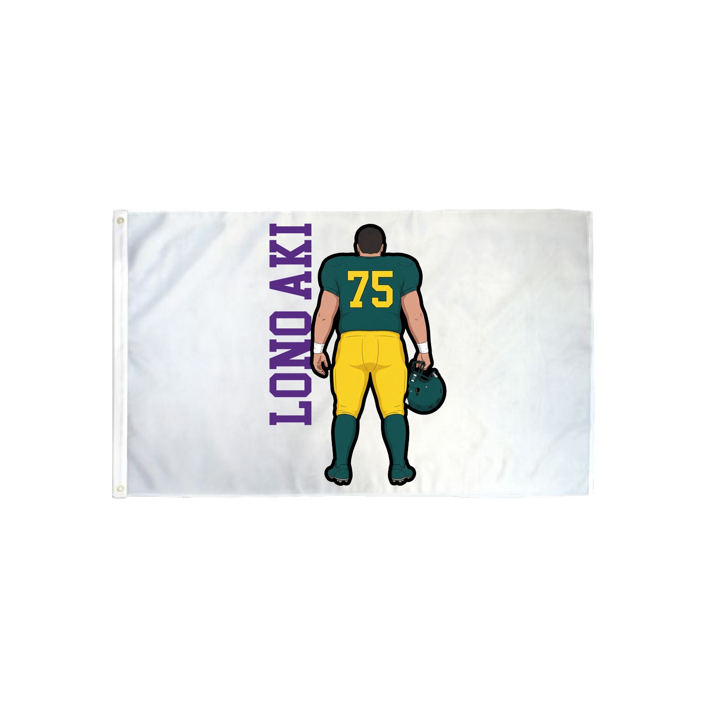 3x5 Flag — Name Vertical in Classic