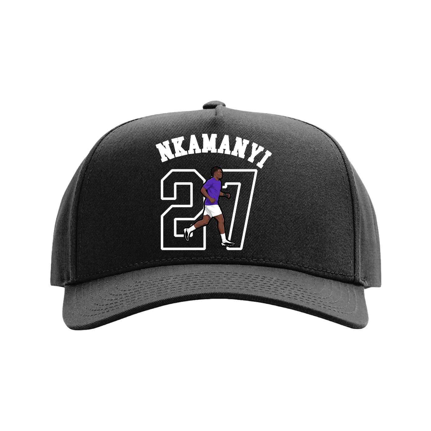 Full Fabric Five-Panel Champ Cap