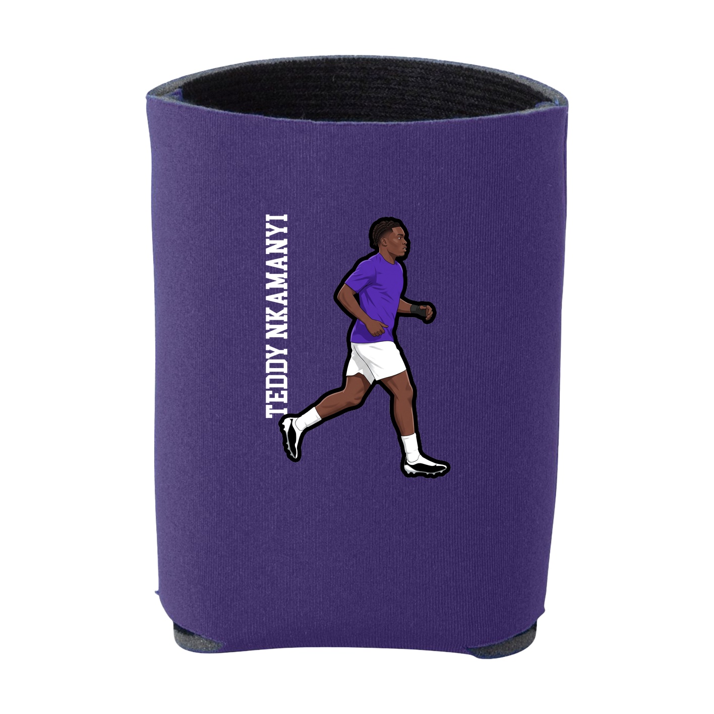 Can Holder — Name Vertical in Purple