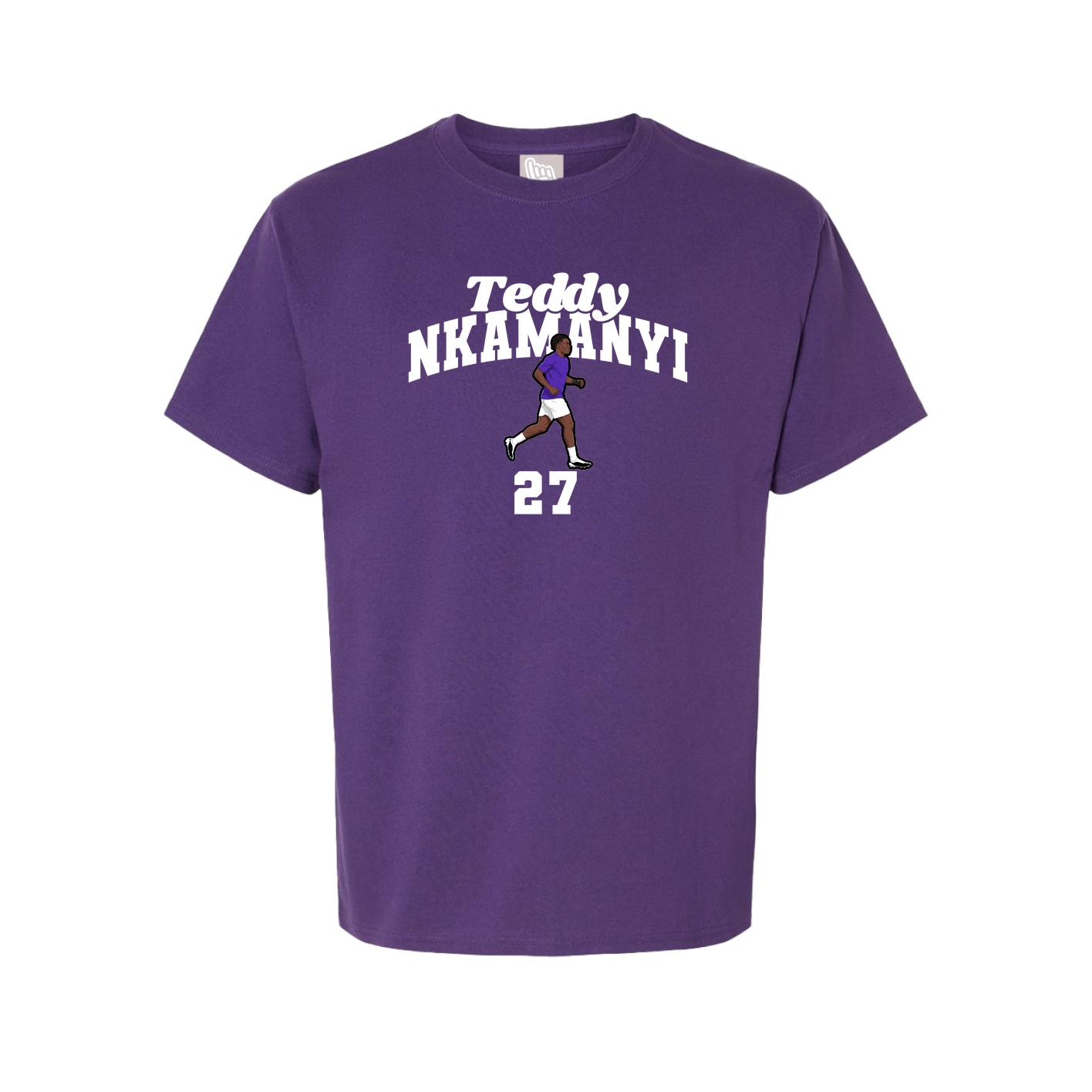 Youth Tee — Signature Arch in Purple