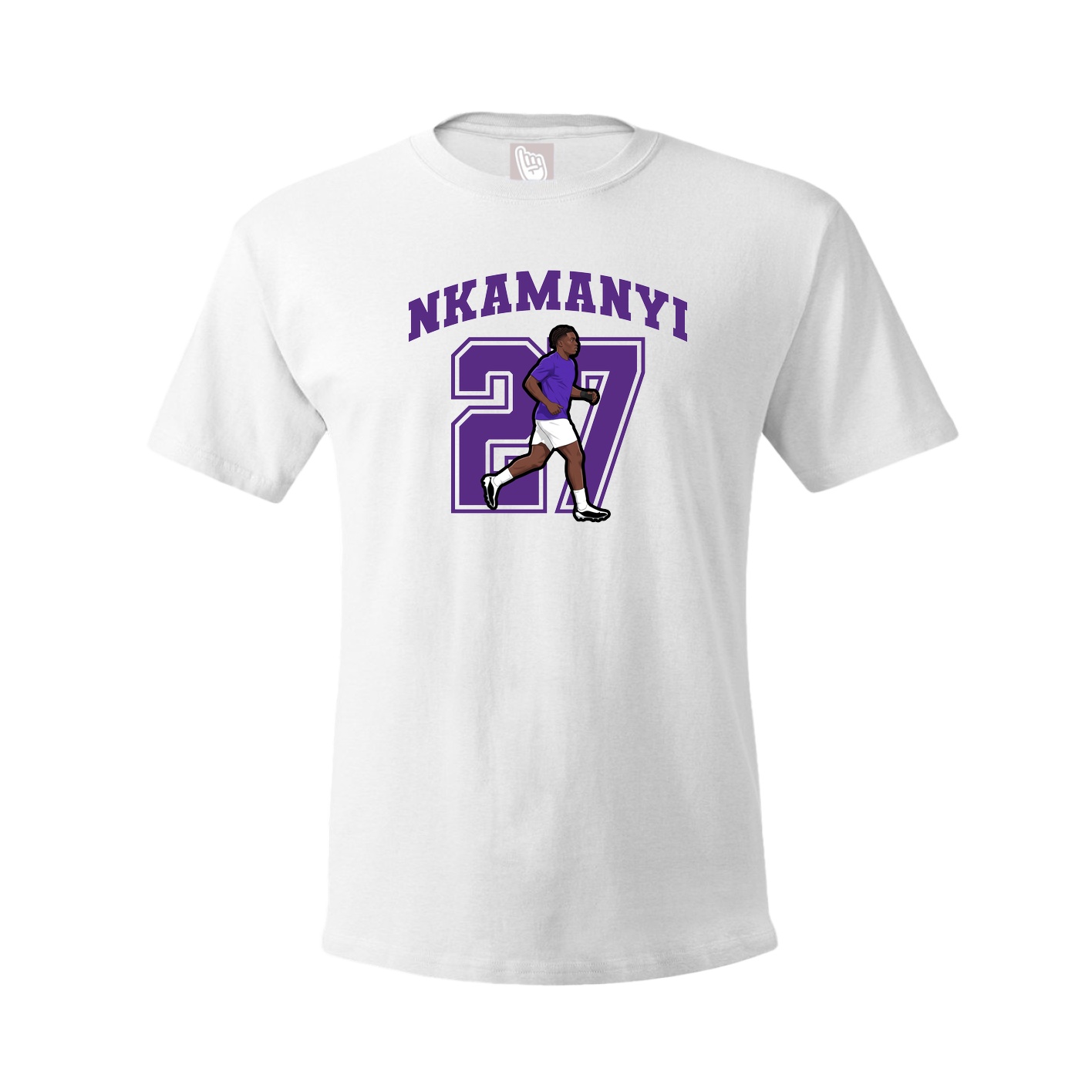 Tee — Number in White