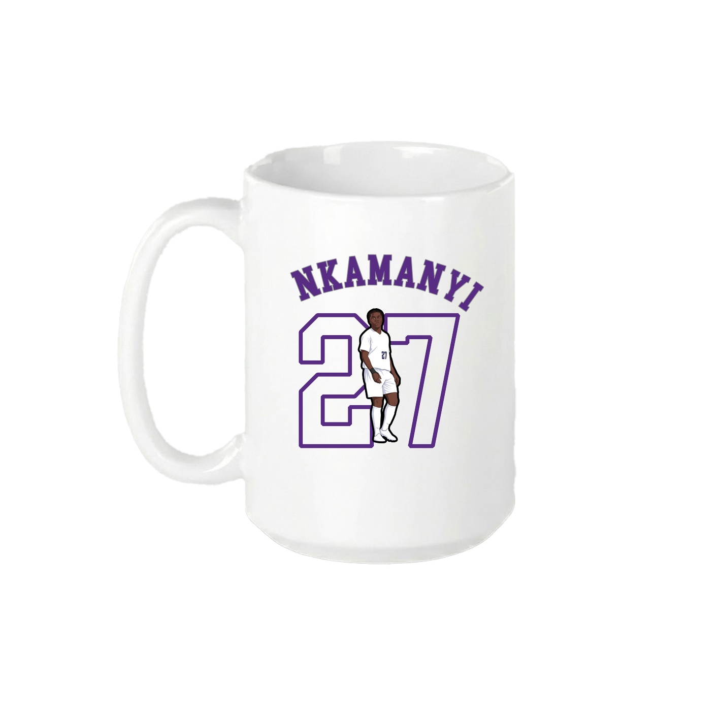 15oz Coffee Mug — Shirsey Arch in White